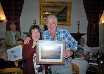 Overall Winner Mike Gill with Vice President Anne Butler
